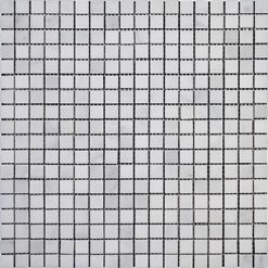 Eastern White Polished Marble Mosaic Square 5/8inch x 5/8inch ewpm5858-copy